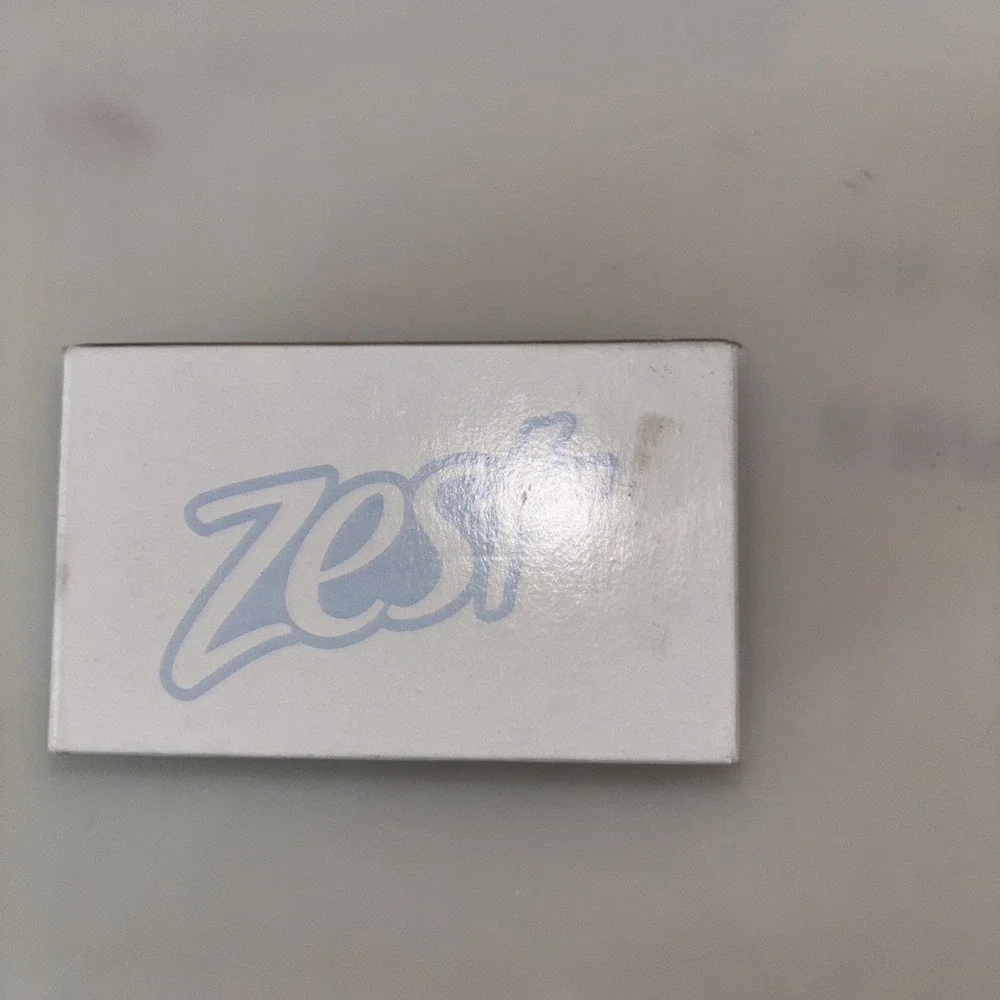 Vintage New Old Stock ZEST‎ 4 ounce Bar of Bath Soap New Deadstock. 3694